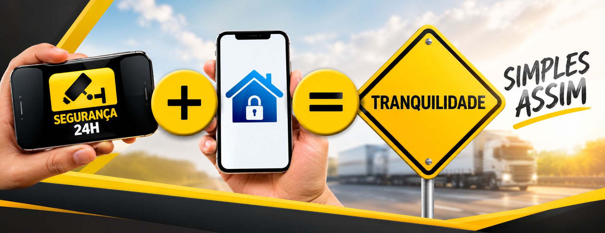 Segurança eletrônica e tranquilidade com a Automatic